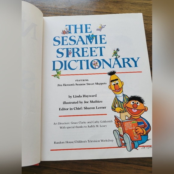 Vintage Sesame Street illustrated dictionary - Picture 4 of 7